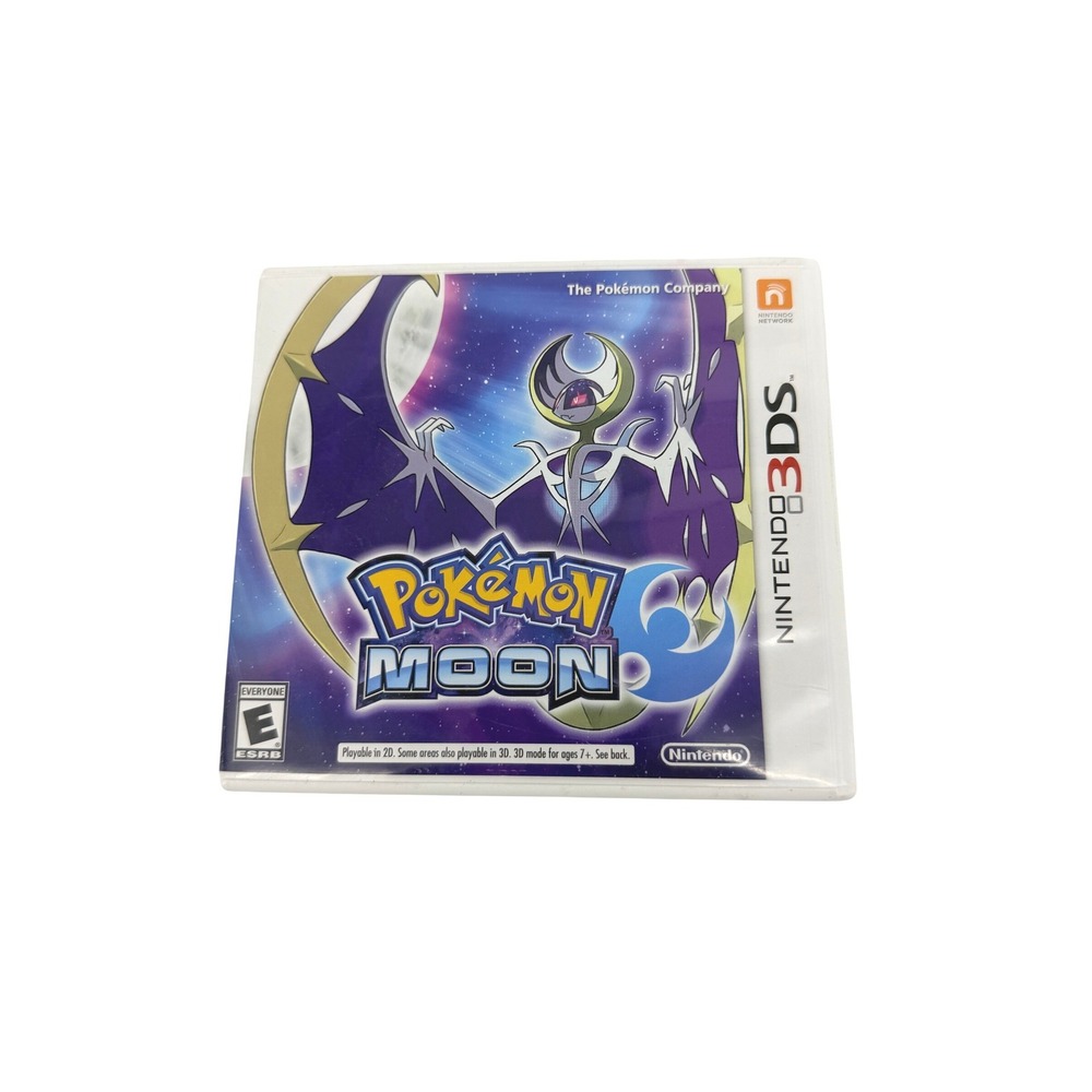 Pokemon Moon Nintendo 3DS Game Authentic Cartridge with Case